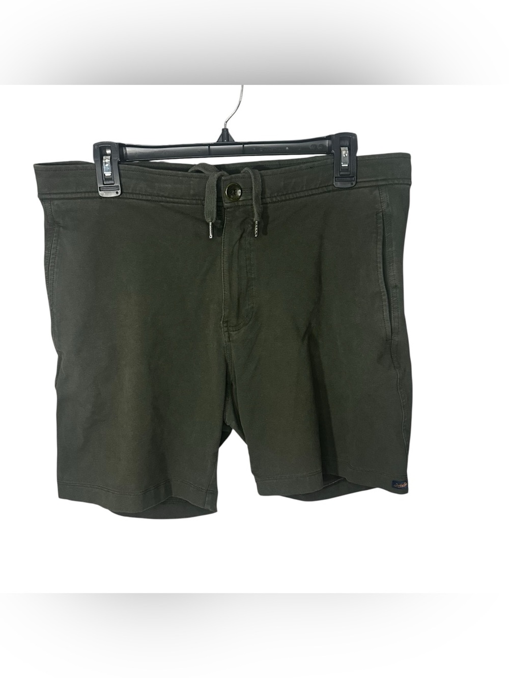 Good Man Brand Men’s Stretch Shorts Dark Olive Green Size M